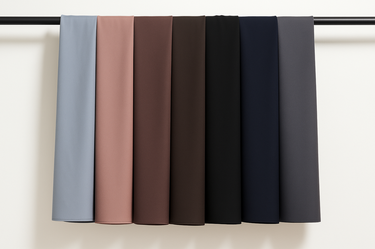 Premium Jersey Hijab - Ljusblå