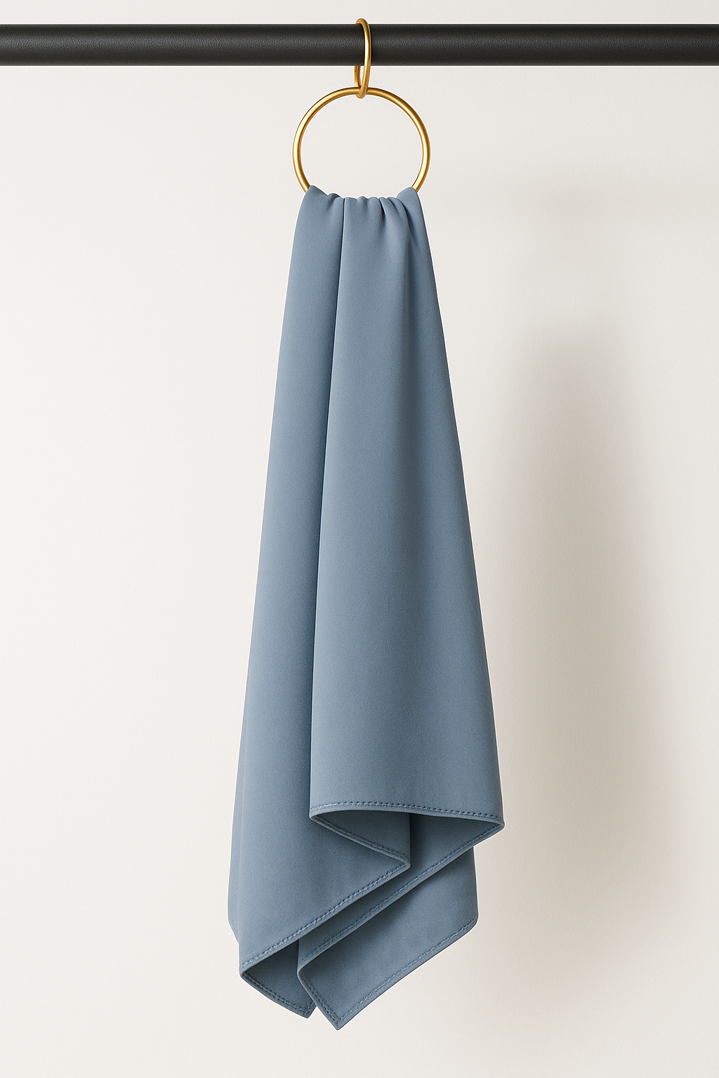 Premium Jersey Hijab - Ljusblå