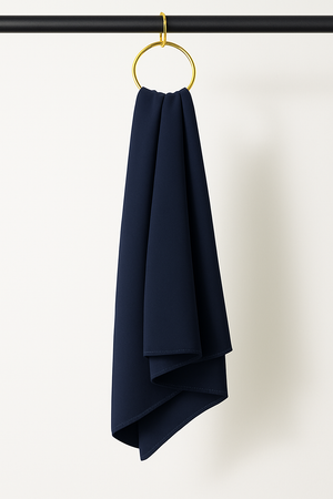 Premium Jersey Hijab - Marinblå