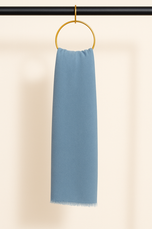 Modal Scarf – Ljusblå