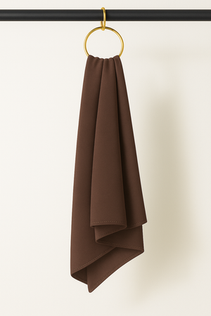 Premium Jersey Hijab - Brun